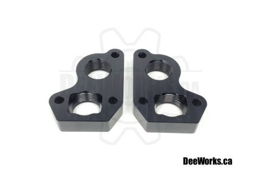 LS Remote Water Pump Billet Flange Plate Adapter -12AN by DeeWorks