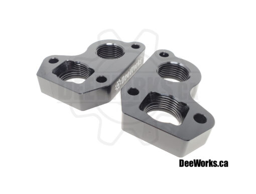 LS Remote Water Pump Billet Flange Plate Adapter -12AN by DeeWorks