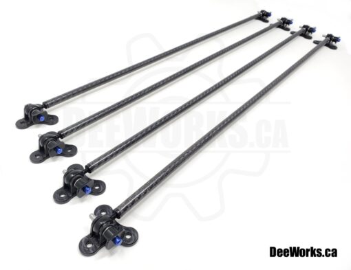 Carbon Fiber Strut Mounting kit for Drag Wing by DeeWorks