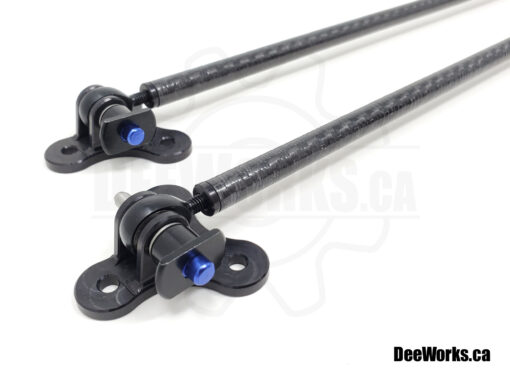 Carbon Fiber Strut Mounting kit for Drag Wing by DeeWorks