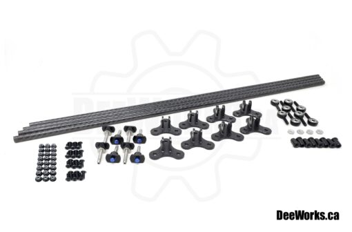 Carbon Fiber Strut Mounting kit for Drag Wing by DeeWorks