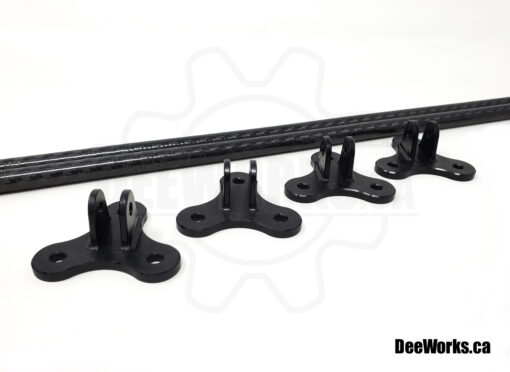 Carbon Fiber Strut Mounting kit for Drag Wing by DeeWorks