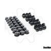 Black Anodized Aluminum Buttons Head Cap Screw