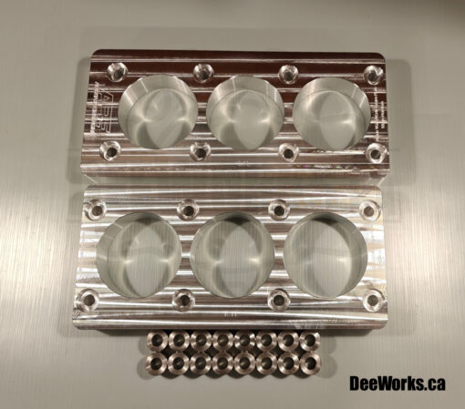 Nissan VQ35 VQ40 Torque Plate Pair by DeeWorks