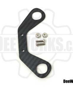 Carbon Fiber Bracket for Steering Wheel Push Buttons Dual Double