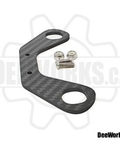 Carbon Fiber Bracket for Steering Wheel Push Buttons Dual Double