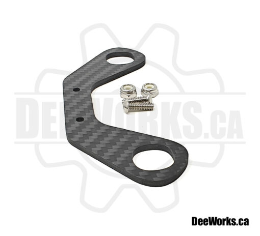 Carbon Fiber Bracket for Steering Wheel Push Buttons Dual Double