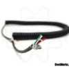 Coiled Cable for DIY Steering Buttons - 4x22AWG