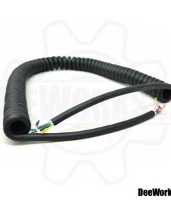 Coiled Cable for DIY Steering Buttons - 8x22AWG