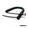 Red Mushroom Steering Push Buttons with Coiled Cable