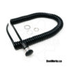 Black Mushroom Steering Push Buttons with Coiled Cable